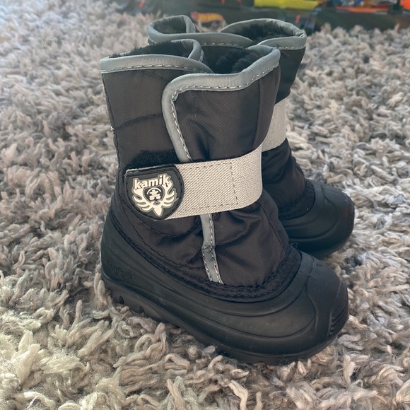 Kamik Snowbug Winter Snow Boot for Kids - size 5 - Picture 3 of 8